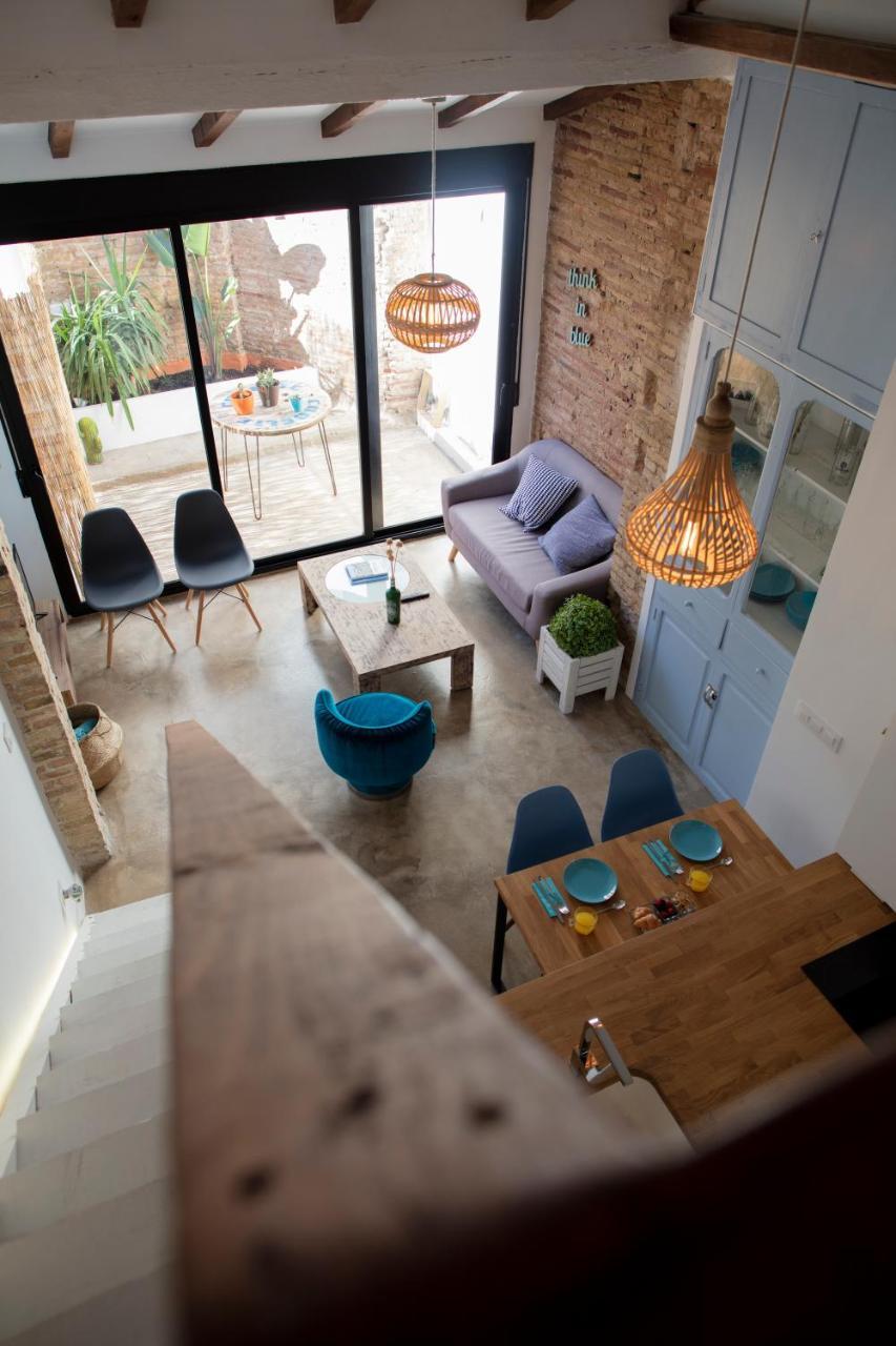 Florit Flats - Charming Apartment With Interior Terrace In Cabanyal Near The Beach Valencia Luaran gambar