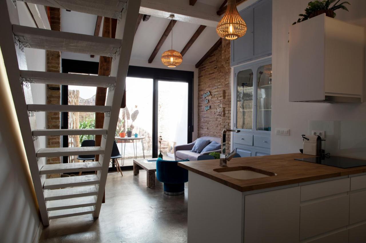 Florit Flats - Charming Apartment With Interior Terrace In Cabanyal Near The Beach Valencia Luaran gambar