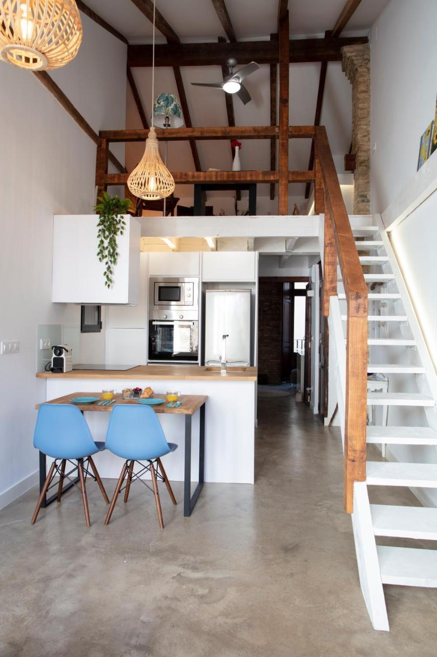 Florit Flats - Charming Apartment With Interior Terrace In Cabanyal Near The Beach Valencia Luaran gambar