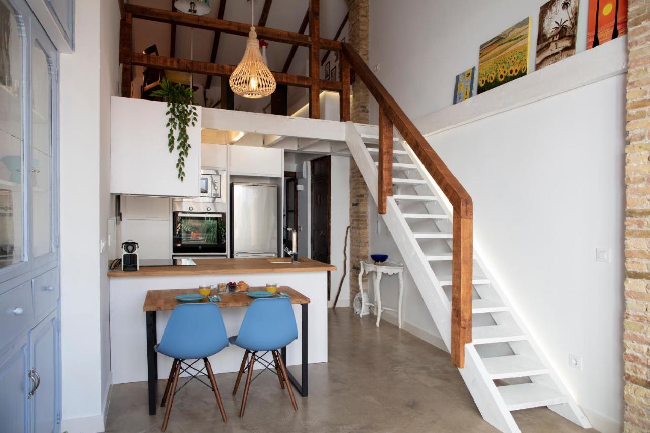 Florit Flats - Charming Apartment With Interior Terrace In Cabanyal Near The Beach Valencia Luaran gambar