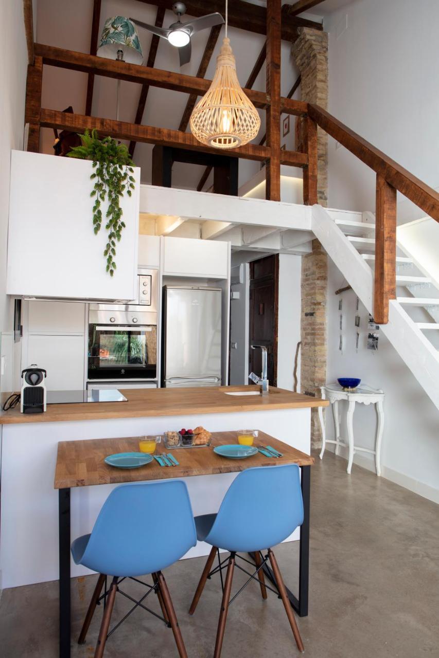 Florit Flats - Charming Apartment With Interior Terrace In Cabanyal Near The Beach Valencia Luaran gambar